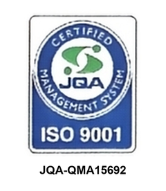 JQA ISO 9001 登録番号 JQA-QMA15692